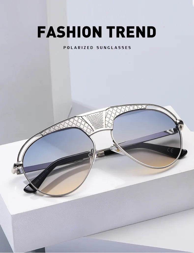 Woman Glasses 2021 New Retro Steampunk Men's Fashion Sunglasses European and American Luxury Design Pilot Eyewear Sunglasses