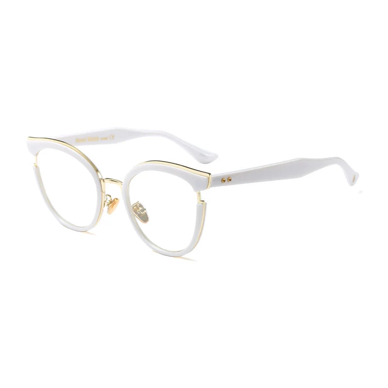 Woman Semi-Transparent Optical Eyeglasses Fashion Frame Spectacles for Women Prescription Eyewear Glasses Frame