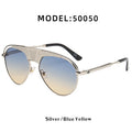 Woman Glasses 2021 New Retro Steampunk Men's Fashion Sunglasses European and American Luxury Design Pilot Eyewear Sunglasses
