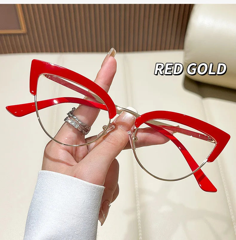 KANSEPT Woman Glasses in Trend Optical Lenses for Women Eyeglasses Women's Eyeglass Frame Transparent Eyepieces Eyewear Lunette