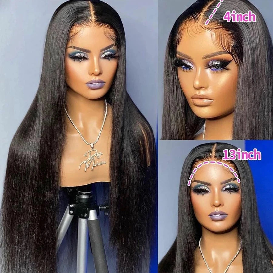 Silkwave 30 40 Inch 13x4 13x6 Hd Lace Frontal Wigs Straight Human Hair Wear And Go 5x5 Glueless Wigs For Black Women Brazilian