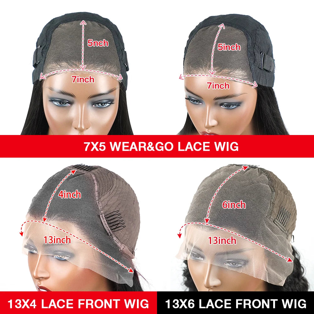 250%Kinky Curly 4C Edges Curly Baby Hair Lace Wigs Human Hair 13x6 HD Lace Frontal Wig Deep Wave Curly Lace Front Wigs For Women