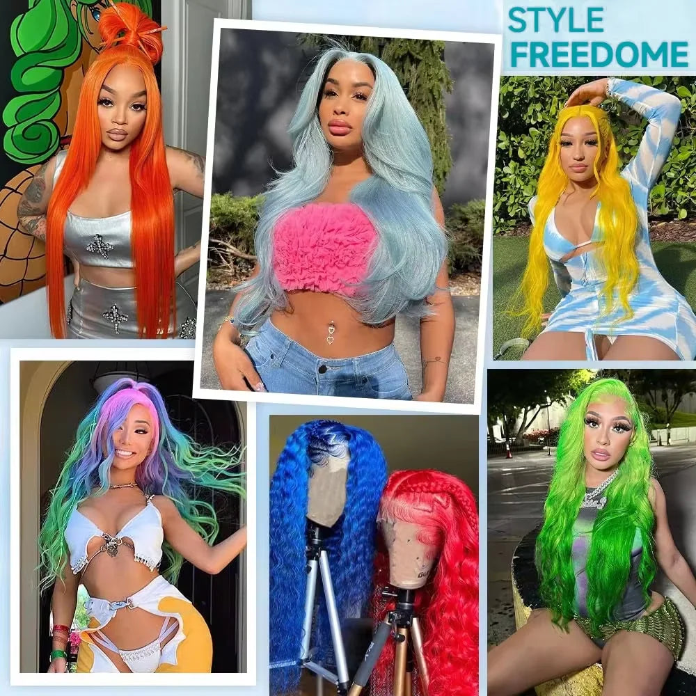 300 Density 30 40 50 Inch 613 HD Lace Frontal Human Hair Wig 13x6 Colored Blonde Raw Body Wave Lace Front 100% Human Hair Wigs