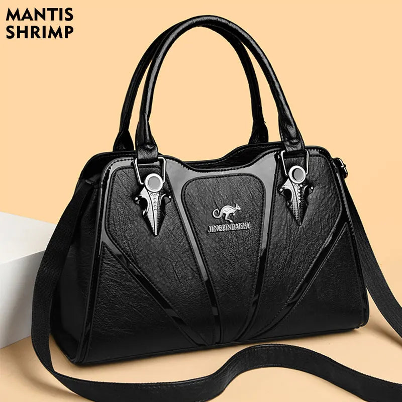Women Bags Luxury Handbags Fashion Totes Ladies Shoulder Bags High Quality PU Leather Casual Totes Top Handle Shoulder Messenger