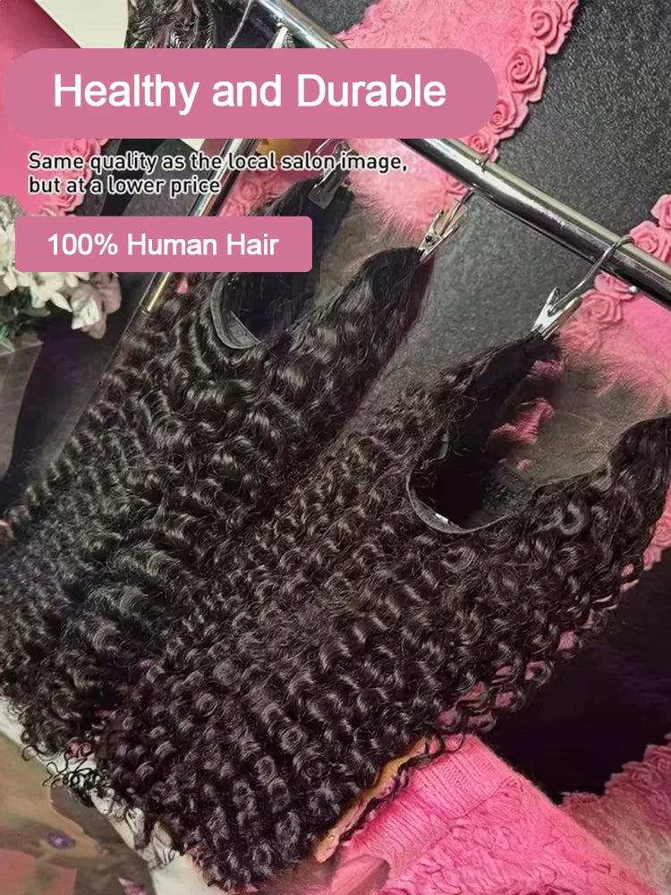 40 46 Inch 13x6 Loose Deep Wave HD Lace Frontal Human Hair Wigs For Women 13x4 Water Wave Curly Lace Front Wig Brazilian 300%