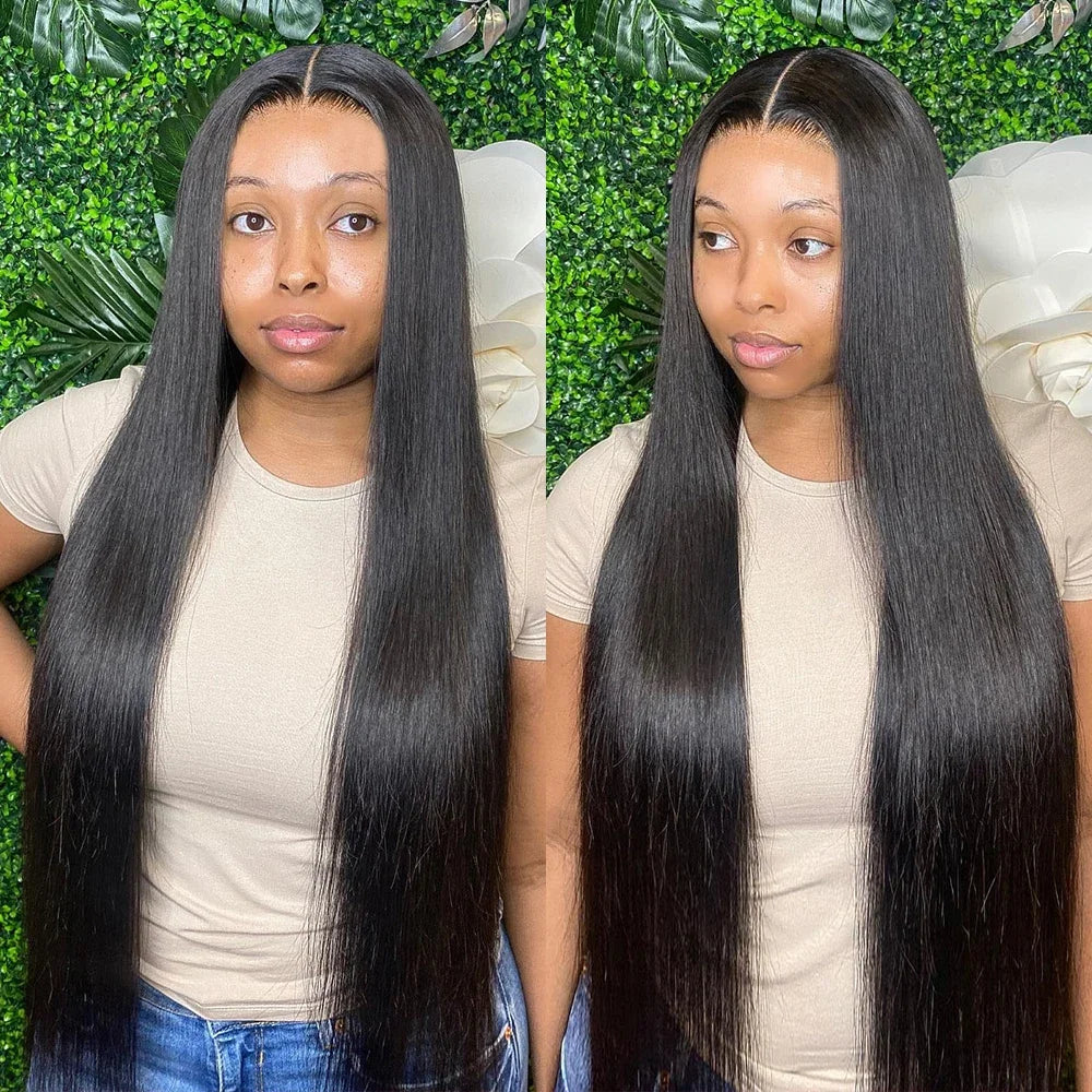 Silkwave 30 40 Inch 13x4 13x6 Hd Lace Frontal Wigs Straight Human Hair Wear And Go 5x5 Glueless Wigs For Black Women Brazilian