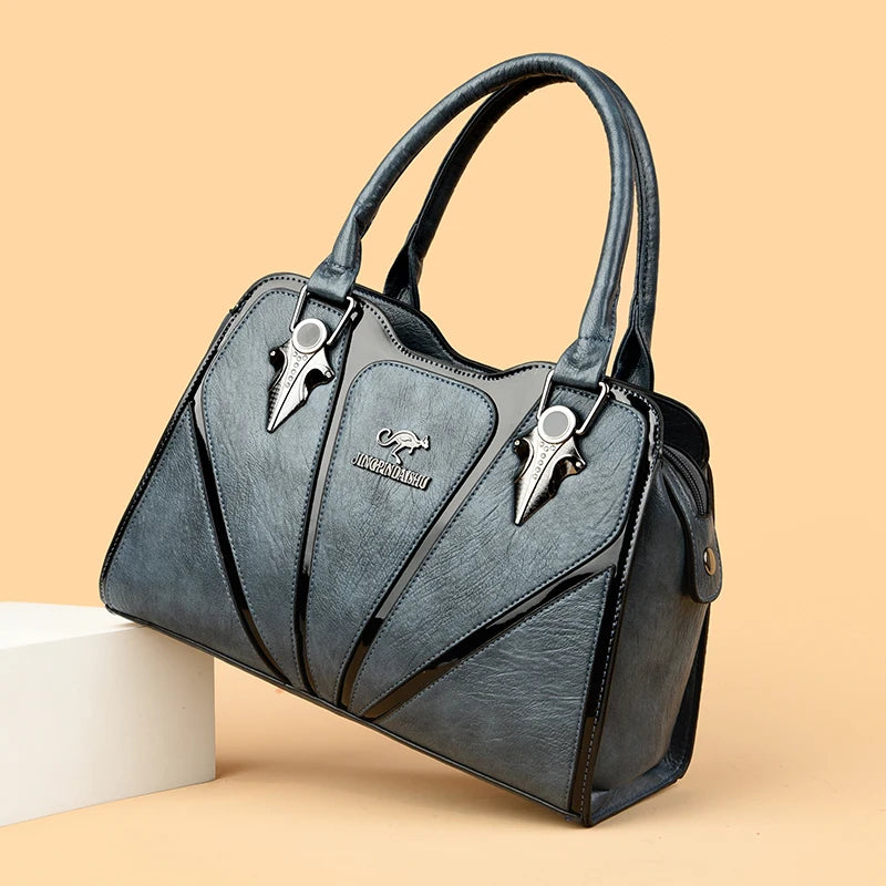 Women Bags Luxury Handbags Fashion Totes Ladies Shoulder Bags High Quality PU Leather Casual Totes Top Handle Shoulder Messenger