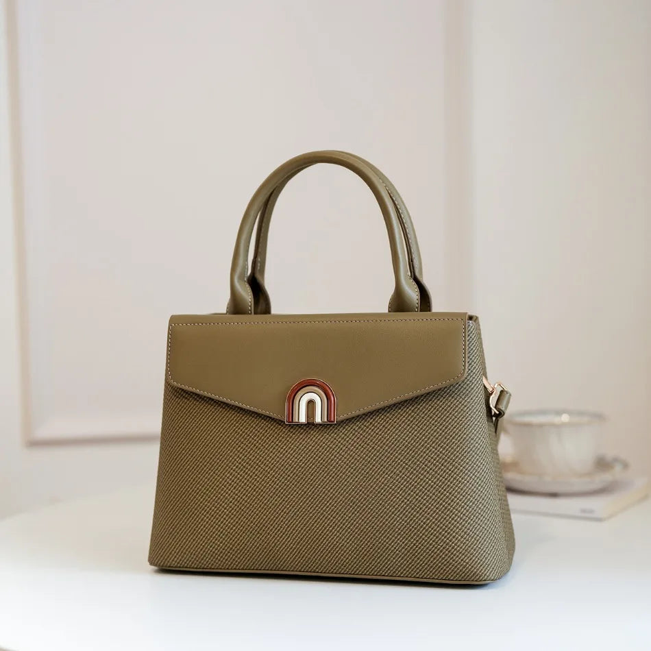 Women Hand Bags Luxury Ladies Top-Handle Bags High Quality Pu Leather Crossbody Bags for Women Elegant Female Tote Shoulder Bag