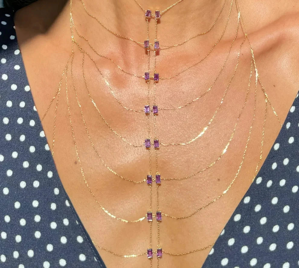 2026 New Fashion Multilayer Chain Hanging Neck Body Chain For Women Bar Party Wedding Sexy Jewelry Accessories
