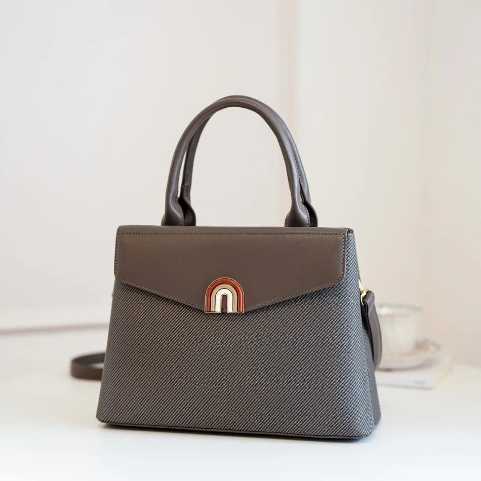 Women Hand Bags Luxury Ladies Top-Handle Bags High Quality Pu Leather Crossbody Bags for Women Elegant Female Tote Shoulder Bag