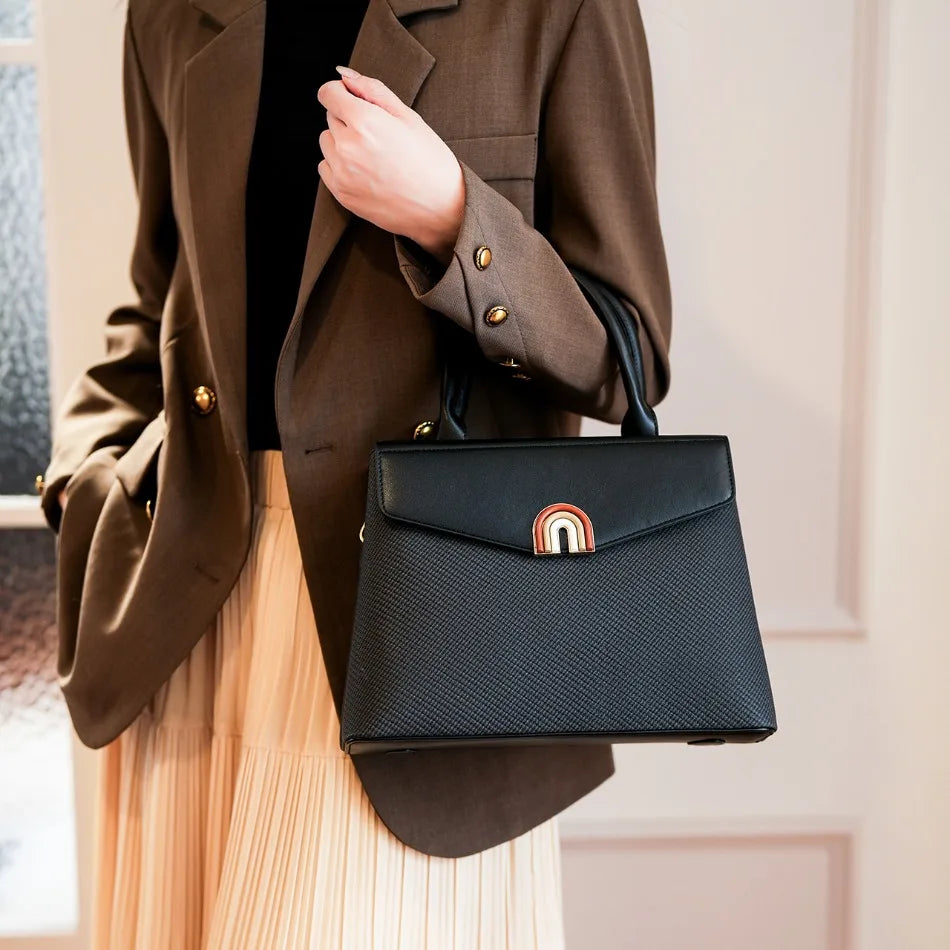 Women Hand Bags Luxury Ladies Top-Handle Bags High Quality Pu Leather Crossbody Bags for Women Elegant Female Tote Shoulder Bag