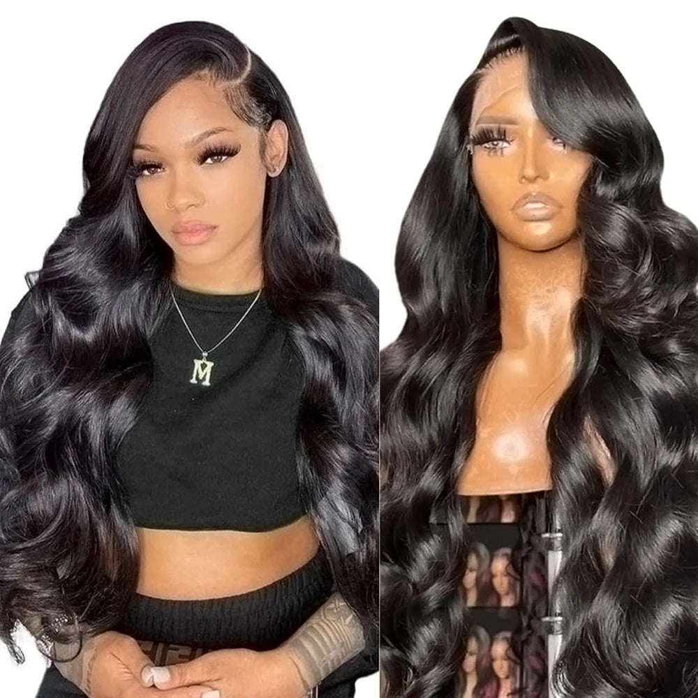 13x4 Body Wave Human Hair Wig 250 Density HD Lace Frontal 13x6 High Quality 100% Human Hair Wigs for Women