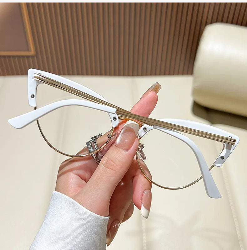 KANSEPT Woman Glasses in Trend Optical Lenses for Women Eyeglasses Women's Eyeglass Frame Transparent Eyepieces Eyewear Lunette