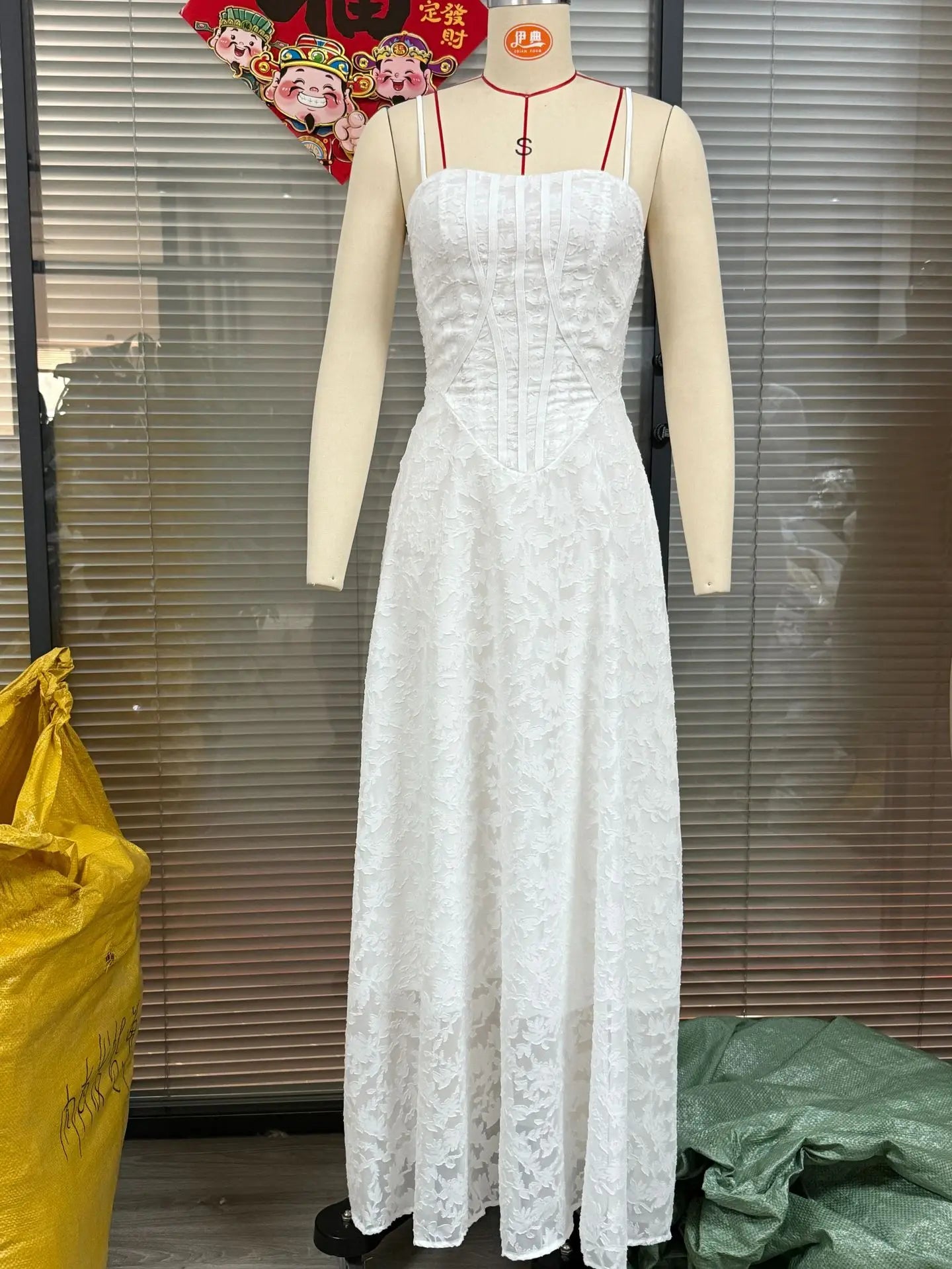 Dresses For Woman Sexy Club Evening Party Dresses Female Floral Lace Long Ball Gown Elegant Style Suspender Backless Vestidos