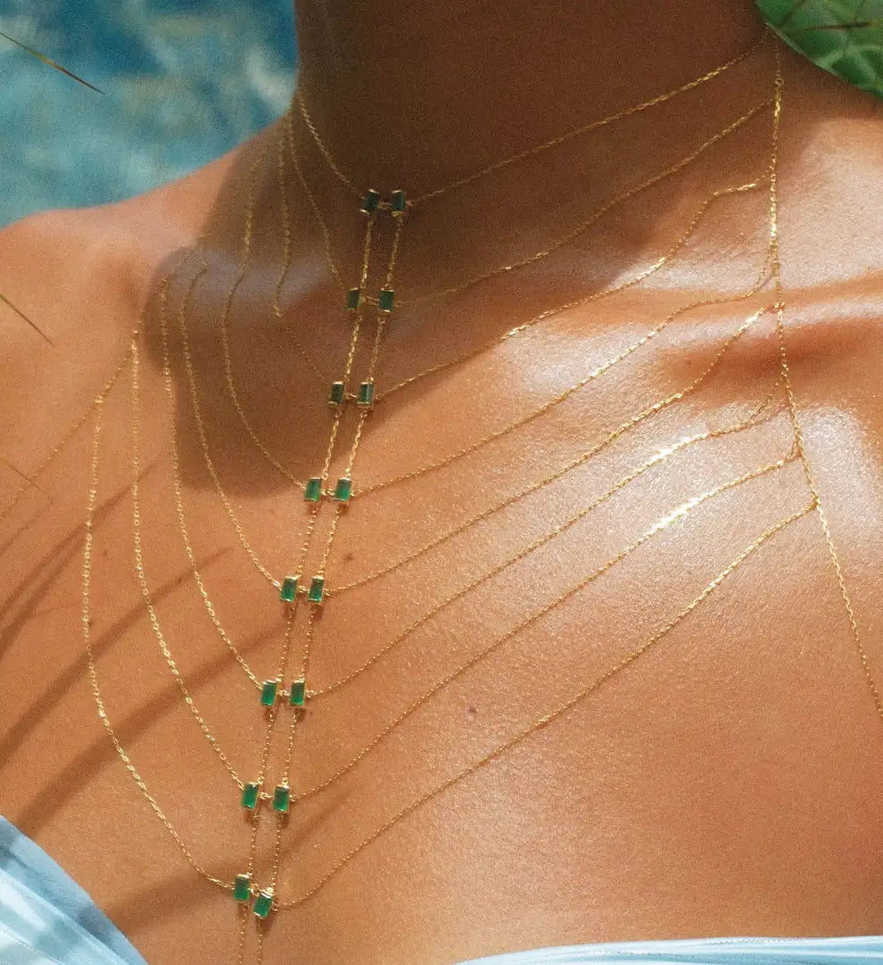 2026 New Fashion Multilayer Chain Hanging Neck Body Chain For Women Bar Party Wedding Sexy Jewelry Accessories