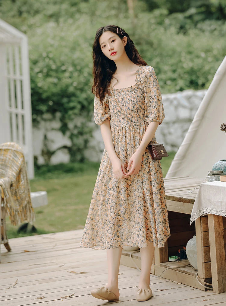 Dresses For Women 2025 Floral Woman Dress Open Back Backless Clothes Beach Flower Tight Bodycon Midi New In Offer Stylish