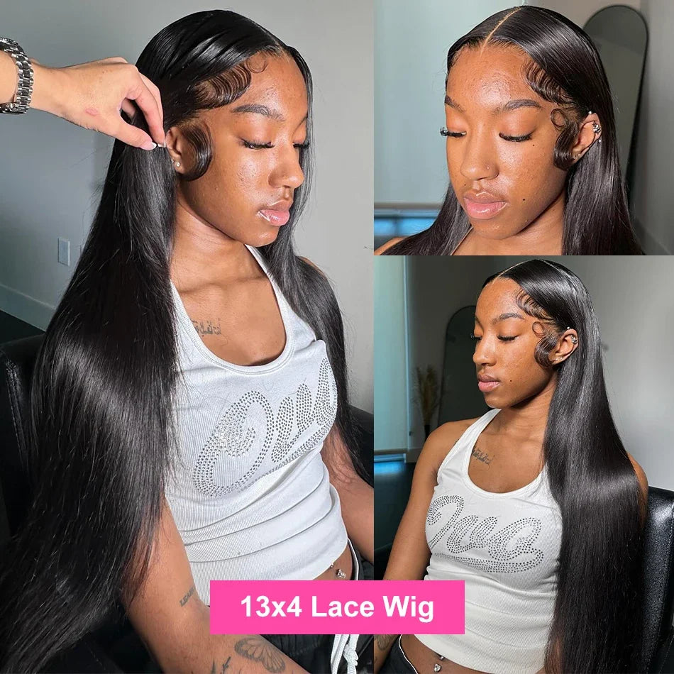 Silkwave 30 40 Inch 13x4 13x6 Hd Lace Frontal Wigs Straight Human Hair Wear And Go 5x5 Glueless Wigs For Black Women Brazilian