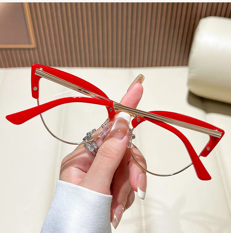 KANSEPT Woman Glasses in Trend Optical Lenses for Women Eyeglasses Women's Eyeglass Frame Transparent Eyepieces Eyewear Lunette