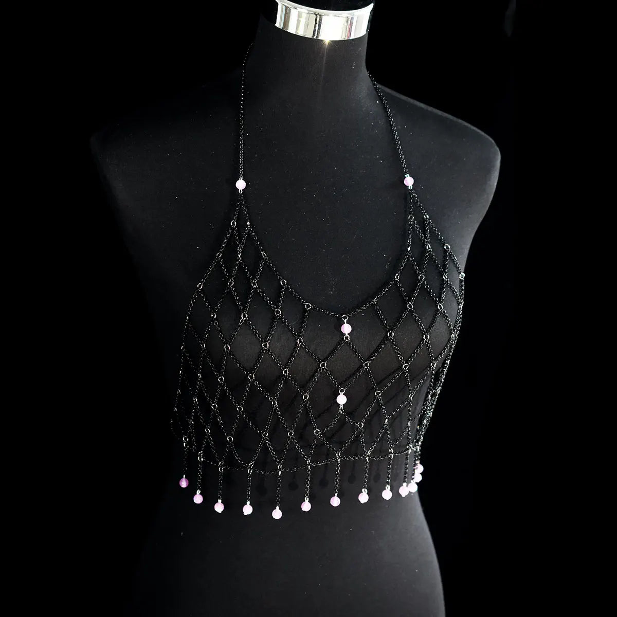 Sexy Metal Chain Skeleton Body jewelry For Woman Simple Fashion Style Bra Chain Stage Performance Dress Birthday Party Underwear