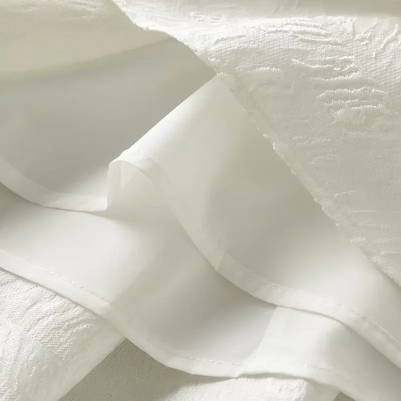 Woman Dress Party Dresses for Women Midi Prom White Evening Graduation Aesthetic Clothes Chic and Elegant Pretty Korean Style G