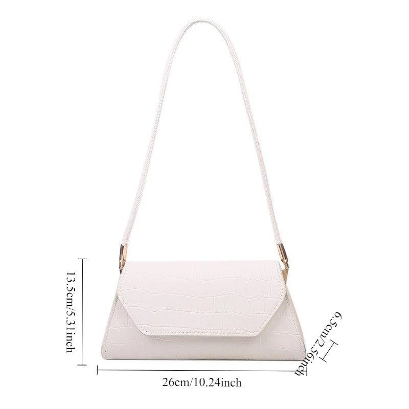 Women's Handbag, 2025 New Korean Style Fashionable Shoulder Bag, Popular Versatile Casual Crossbody Bags