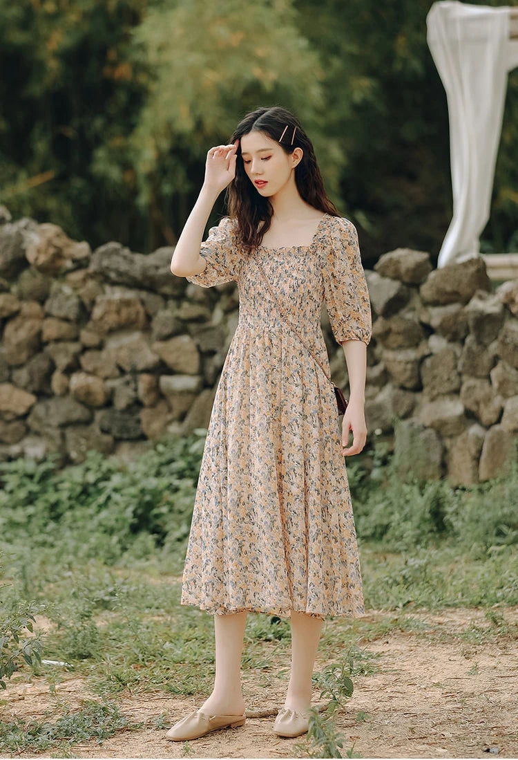 Dresses For Women 2025 Floral Woman Dress Open Back Backless Clothes Beach Flower Tight Bodycon Midi New In Offer Stylish