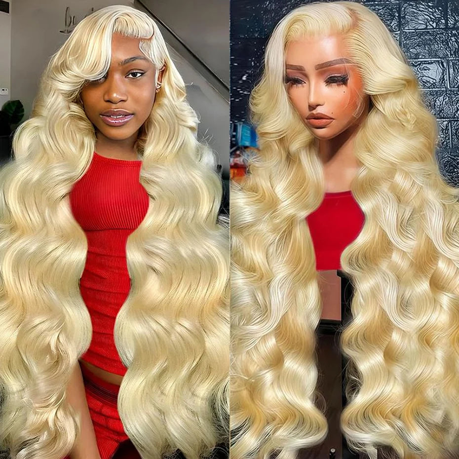250 300 High Density 13x6 Hd Lace Frontal Wig Body Wave Blonde 613 Human Hair Wig 13x4 Lace Front 100% Human Hair Wigs For Women