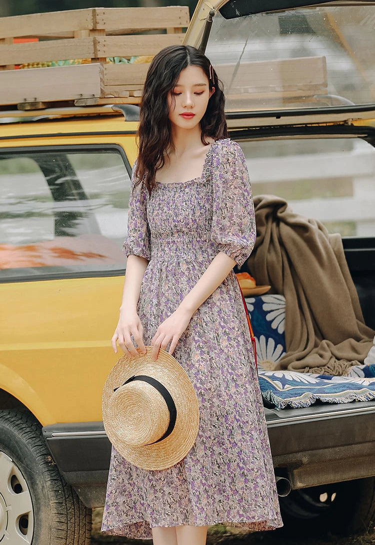 Dresses For Women 2025 Floral Woman Dress Open Back Backless Clothes Beach Flower Tight Bodycon Midi New In Offer Stylish