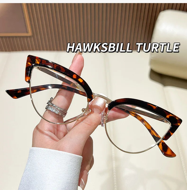 KANSEPT Woman Glasses in Trend Optical Lenses for Women Eyeglasses Women's Eyeglass Frame Transparent Eyepieces Eyewear Lunette