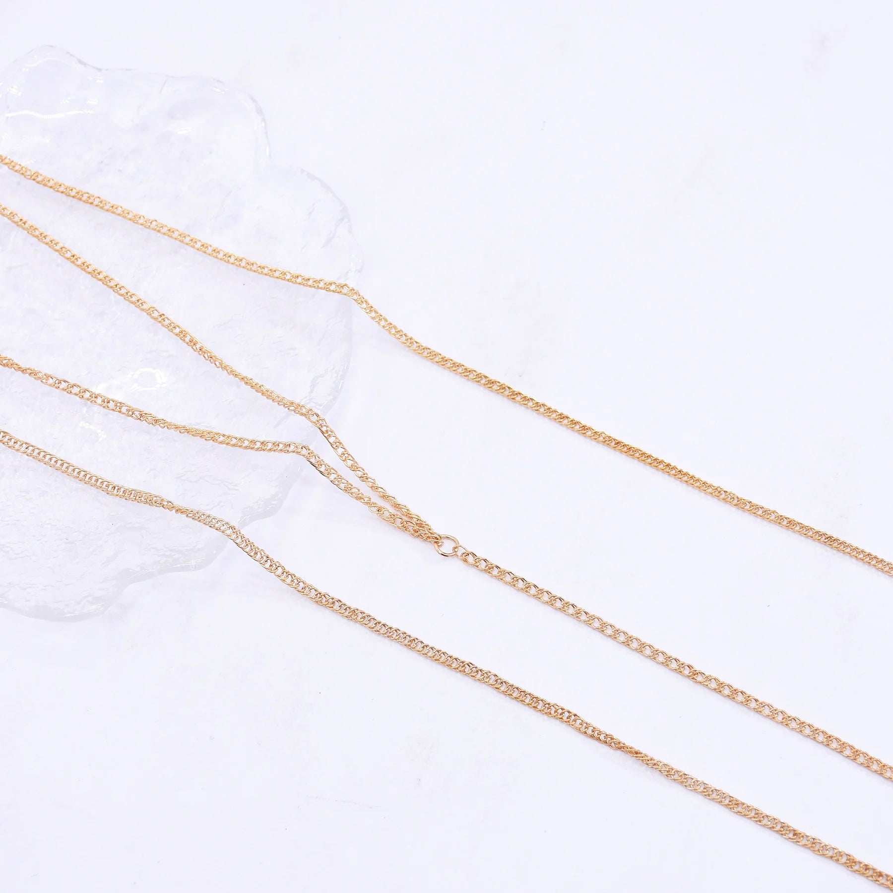Body Chain Crossover Thin Bra Bikini Waist Belly Body Chains Beach Body Necklace Jewelry for Women