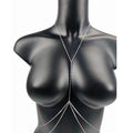 Body Jewelry Sexy Chest Chain Bikini Belly Chains for Women Cross Waist Chains Female Body Suit Girl Fashion Beach Simple Luxury