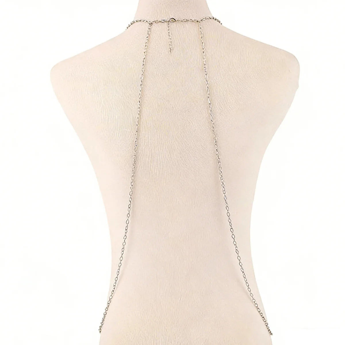 Body Chain Crossover Thin Bra Bikini Waist Belly Body Chains Beach Body Necklace Jewelry for Women