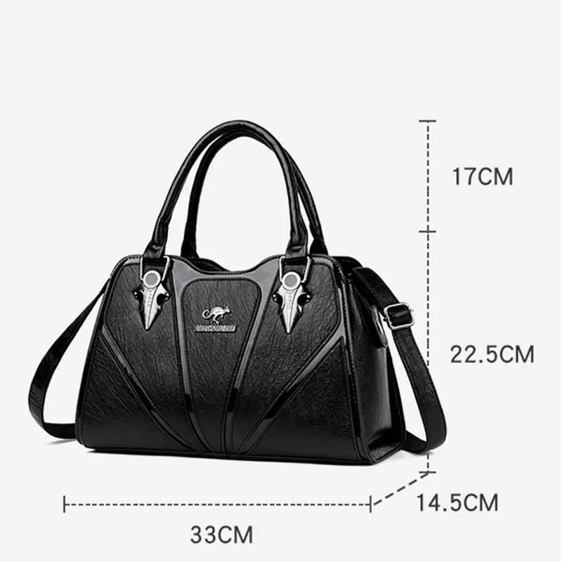 Women Bags Luxury Handbags Fashion Totes Ladies Shoulder Bags High Quality PU Leather Casual Totes Top Handle Shoulder Messenger