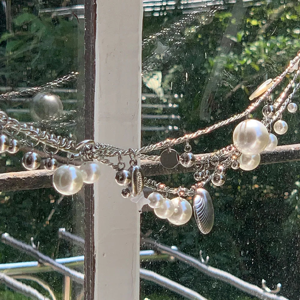 Body jewelry woman Pearl belly waist chain with Skirt Metal Chain Sexy Pendant Adjustable Navel Accessories sexy tоy for women