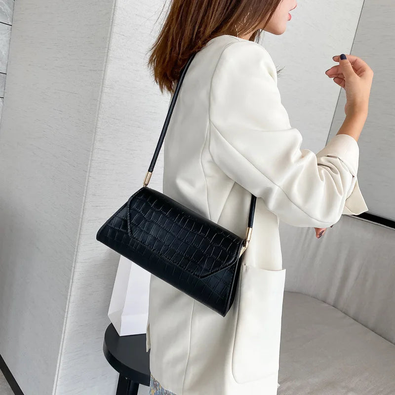 Women's Handbag, 2025 New Korean Style Fashionable Shoulder Bag, Popular Versatile Casual Crossbody Bags