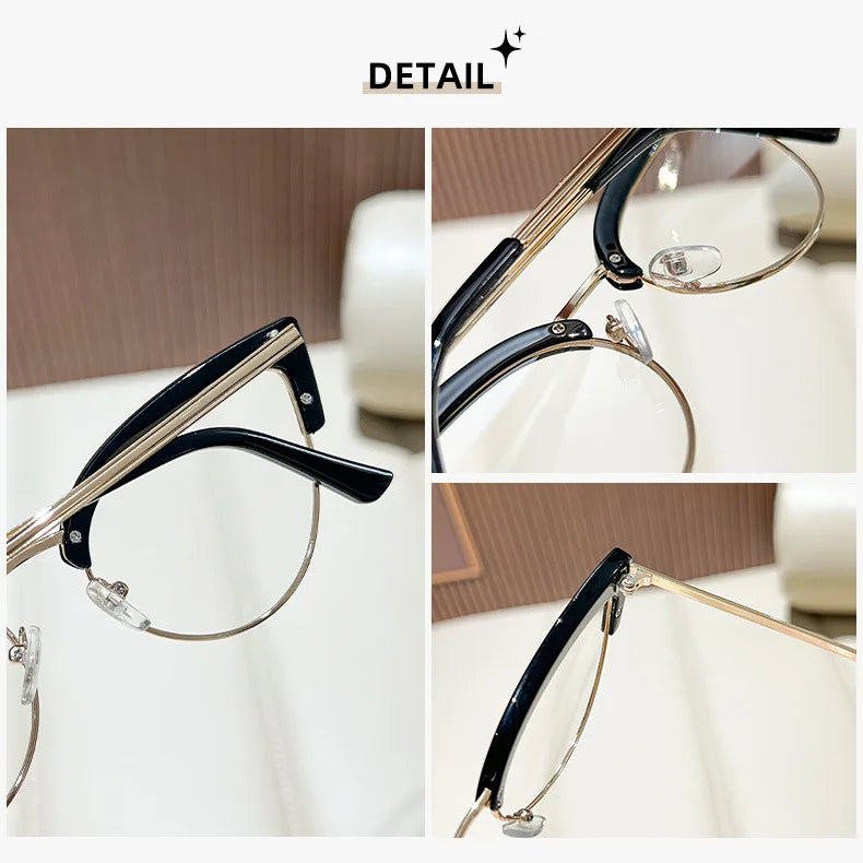 KANSEPT Woman Glasses in Trend Optical Lenses for Women Eyeglasses Women's Eyeglass Frame Transparent Eyepieces Eyewear Lunette