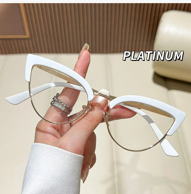 KANSEPT Woman Glasses in Trend Optical Lenses for Women Eyeglasses Women's Eyeglass Frame Transparent Eyepieces Eyewear Lunette