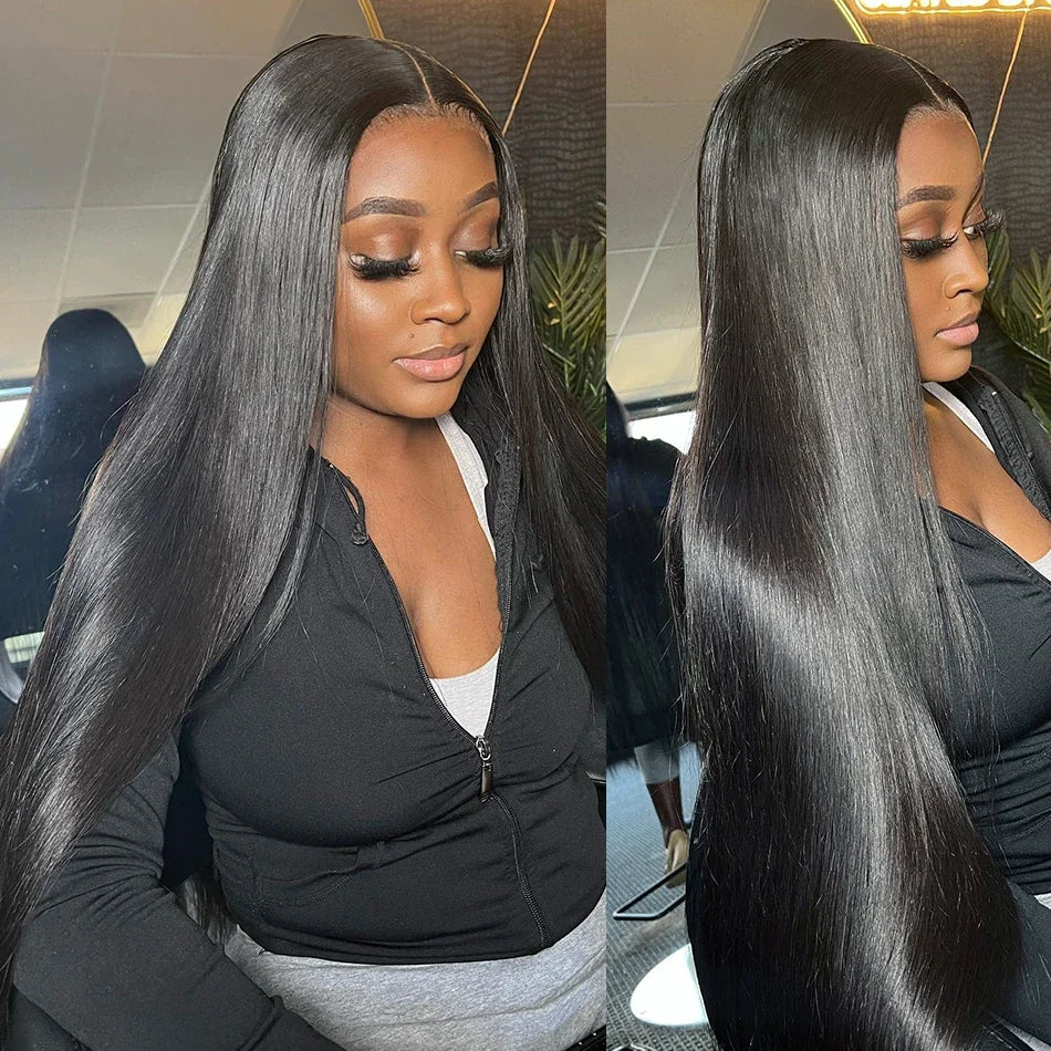 Silkwave 30 40 Inch 13x4 13x6 Hd Lace Frontal Wigs Straight Human Hair Wear And Go 5x5 Glueless Wigs For Black Women Brazilian