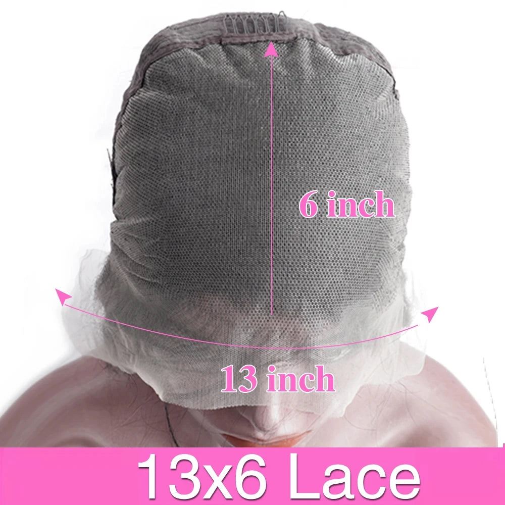 220 Density 5x5 Lace Frontal Wigs Human Hair 40 Inch Black Straight Brazilian 13x6 13x4 Transparent Lace Front Wig For Women 360